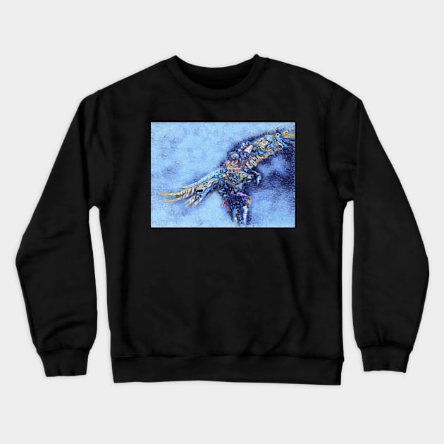 Macaw 15 Crewneck Sweatshirt by Mr. Leon Artwork